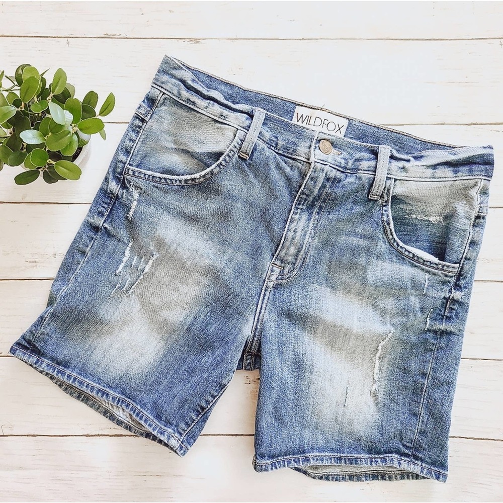 Wildfox Fallen Boyfriend Shorts
